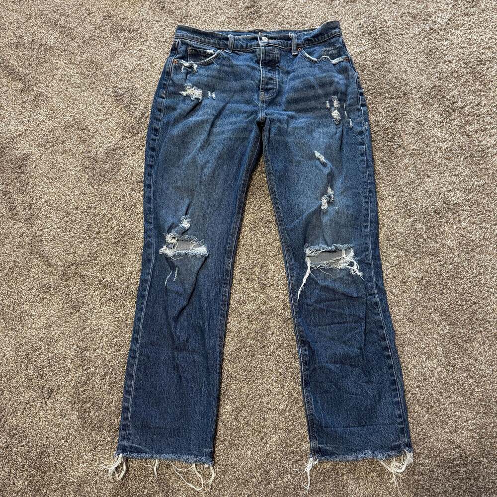 Old Navy Slouchy Straight Leg Jeans